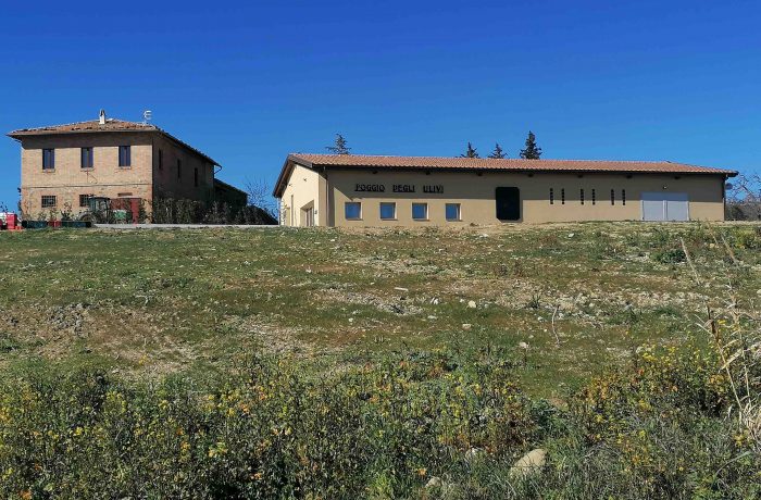 Realizzazione di cantina Az. Agr. Poggio degli Ulivi