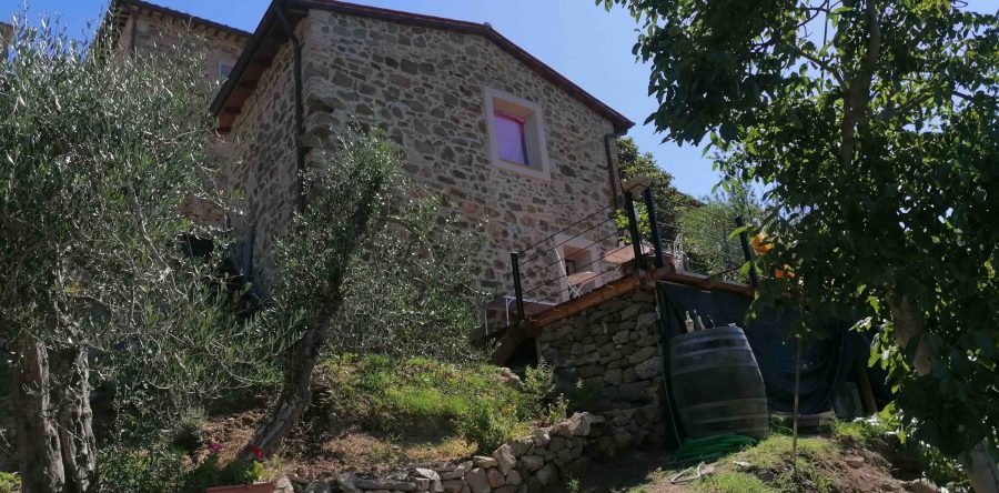 Trasformazione di un ex forno in un monolocale