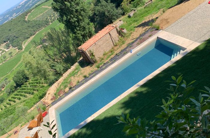 Realizzazione Piscina Az. Agr. Il Burellino