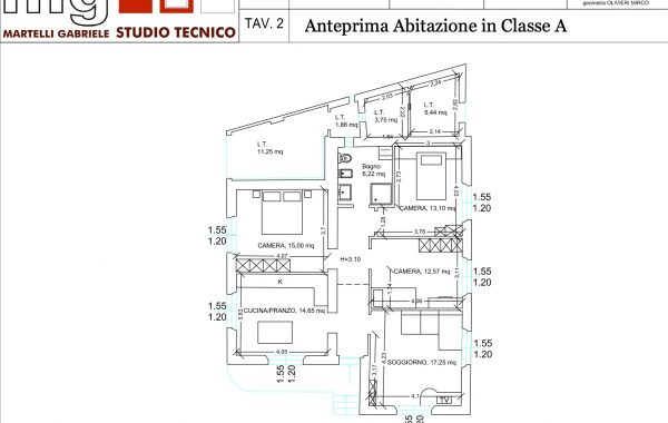 Anteprima Abitazione in classe A – SuperBonus 110%